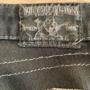 True Religion Rockstar Stella Black Jean